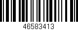 Código de barras (EAN, GTIN, SKU, ISBN): '46583413'