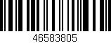 Código de barras (EAN, GTIN, SKU, ISBN): '46583805'