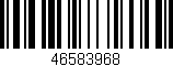 Código de barras (EAN, GTIN, SKU, ISBN): '46583968'