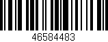 Código de barras (EAN, GTIN, SKU, ISBN): '46584483'
