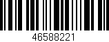 Código de barras (EAN, GTIN, SKU, ISBN): '46588221'