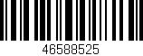 Código de barras (EAN, GTIN, SKU, ISBN): '46588525'
