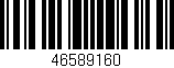 Código de barras (EAN, GTIN, SKU, ISBN): '46589160'