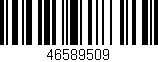 Código de barras (EAN, GTIN, SKU, ISBN): '46589509'