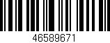Código de barras (EAN, GTIN, SKU, ISBN): '46589671'
