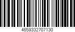 Código de barras (EAN, GTIN, SKU, ISBN): '4659332707130'
