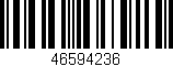 Código de barras (EAN, GTIN, SKU, ISBN): '46594236'