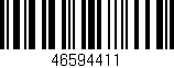 Código de barras (EAN, GTIN, SKU, ISBN): '46594411'