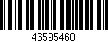 Código de barras (EAN, GTIN, SKU, ISBN): '46595460'