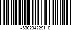 Código de barras (EAN, GTIN, SKU, ISBN): '4660294229110'