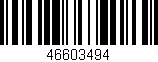 Código de barras (EAN, GTIN, SKU, ISBN): '46603494'