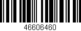 Código de barras (EAN, GTIN, SKU, ISBN): '46606460'