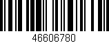 Código de barras (EAN, GTIN, SKU, ISBN): '46606780'