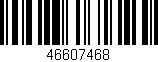 Código de barras (EAN, GTIN, SKU, ISBN): '46607468'