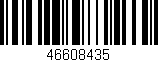 Código de barras (EAN, GTIN, SKU, ISBN): '46608435'