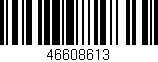 Código de barras (EAN, GTIN, SKU, ISBN): '46608613'