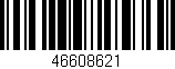 Código de barras (EAN, GTIN, SKU, ISBN): '46608621'