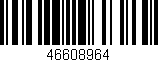 Código de barras (EAN, GTIN, SKU, ISBN): '46608964'