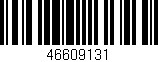 Código de barras (EAN, GTIN, SKU, ISBN): '46609131'