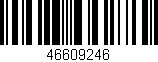 Código de barras (EAN, GTIN, SKU, ISBN): '46609246'
