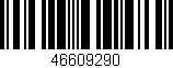 Código de barras (EAN, GTIN, SKU, ISBN): '46609290'