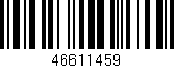 Código de barras (EAN, GTIN, SKU, ISBN): '46611459'