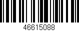 Código de barras (EAN, GTIN, SKU, ISBN): '46615088'