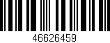 Código de barras (EAN, GTIN, SKU, ISBN): '46626459'