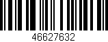 Código de barras (EAN, GTIN, SKU, ISBN): '46627632'
