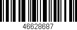 Código de barras (EAN, GTIN, SKU, ISBN): '46628687'