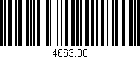 Código de barras (EAN, GTIN, SKU, ISBN): '4663.00'