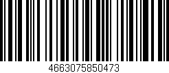 Código de barras (EAN, GTIN, SKU, ISBN): '4663075850473'