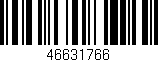 Código de barras (EAN, GTIN, SKU, ISBN): '46631766'
