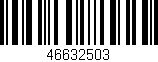 Código de barras (EAN, GTIN, SKU, ISBN): '46632503'