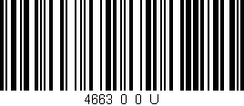 Código de barras (EAN, GTIN, SKU, ISBN): '4663_0_0_U'