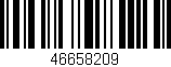 Código de barras (EAN, GTIN, SKU, ISBN): '46658209'
