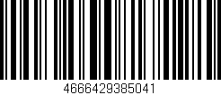 Código de barras (EAN, GTIN, SKU, ISBN): '4666429385041'
