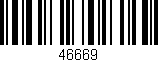 Código de barras (EAN, GTIN, SKU, ISBN): '46669'