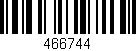 Código de barras (EAN, GTIN, SKU, ISBN): '466744'