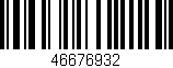 Código de barras (EAN, GTIN, SKU, ISBN): '46676932'