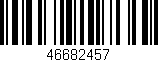 Código de barras (EAN, GTIN, SKU, ISBN): '46682457'