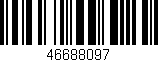 Código de barras (EAN, GTIN, SKU, ISBN): '46688097'