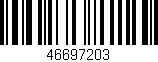 Código de barras (EAN, GTIN, SKU, ISBN): '46697203'