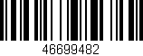 Código de barras (EAN, GTIN, SKU, ISBN): '46699482'