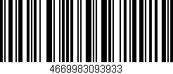 Código de barras (EAN, GTIN, SKU, ISBN): '4669983093933'