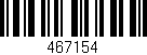 Código de barras (EAN, GTIN, SKU, ISBN): '467154'
