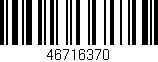 Código de barras (EAN, GTIN, SKU, ISBN): '46716370'
