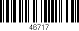 Código de barras (EAN, GTIN, SKU, ISBN): '46717'
