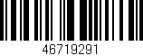 Código de barras (EAN, GTIN, SKU, ISBN): '46719291'