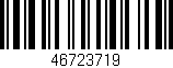 Código de barras (EAN, GTIN, SKU, ISBN): '46723719'